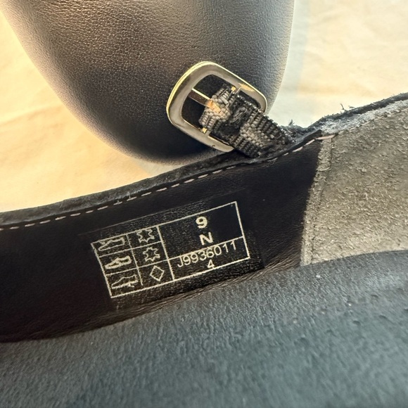 SAS Mary Jane Leather Comfort Heels – Size 9N Black Low Heeled Comfort -n- Cute - Picture 7 of 11